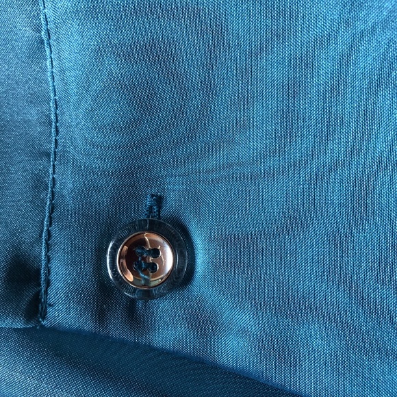 Blue Chiffon Topper Jacket (NEW) - Picture 7 of 7